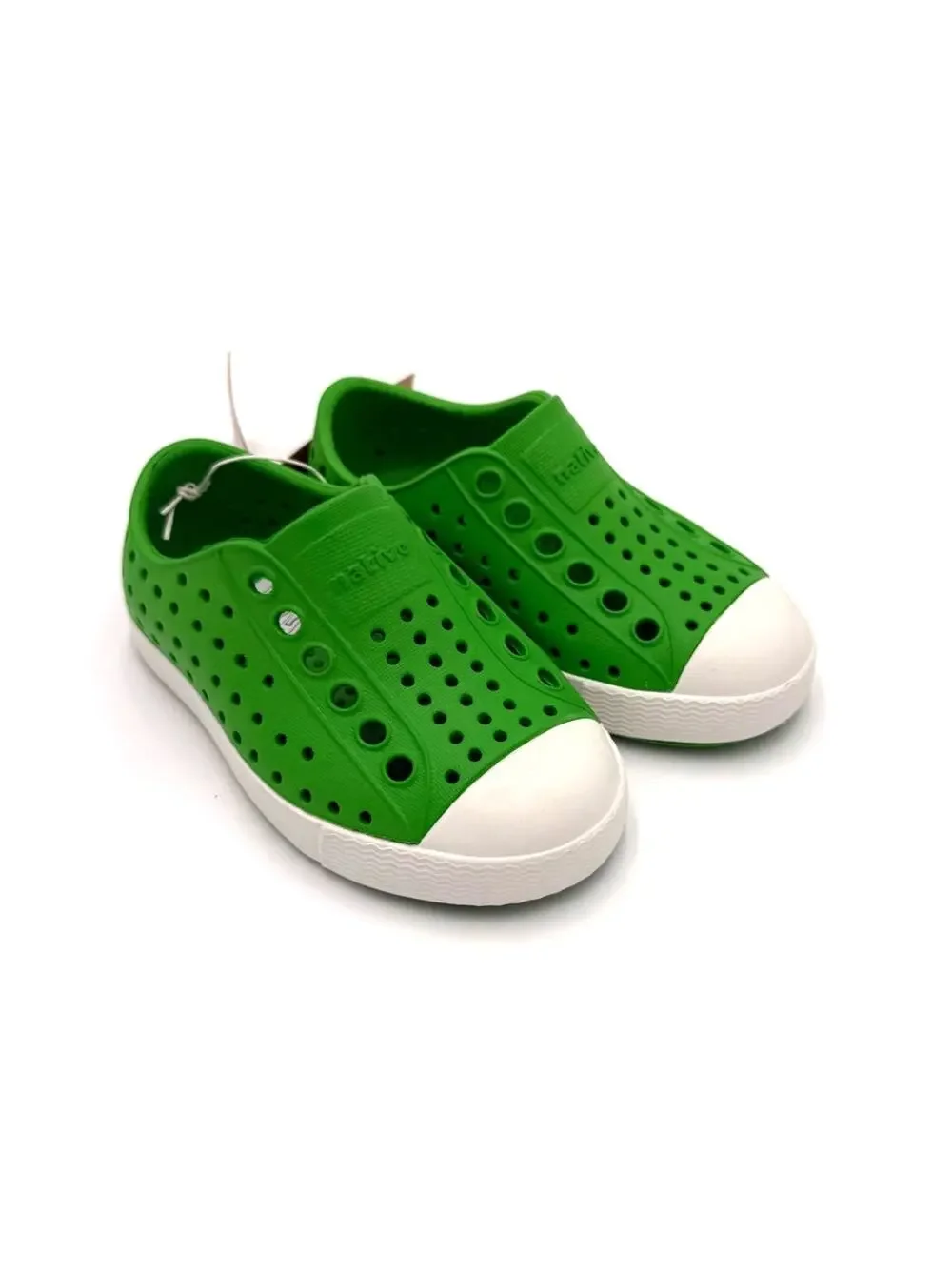 New! Native Jefferson Child Shoes - Grasshopper Green - c5 (toddler 5)